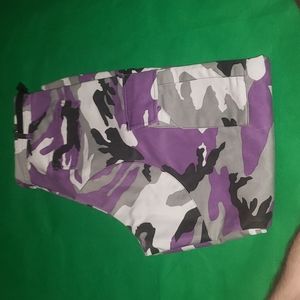 Cargo purple camo